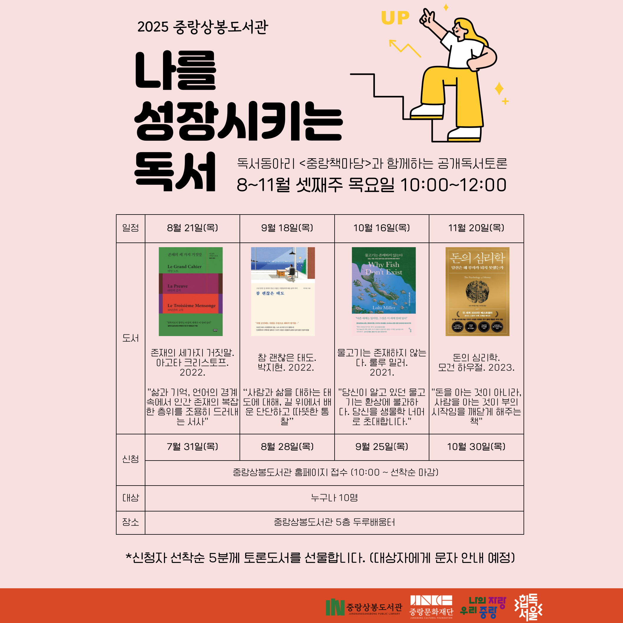[독서동아리 '중랑책마당'] 오픈독서토론 [독서동아리 '중랑책마당'] 오픈독서토론
